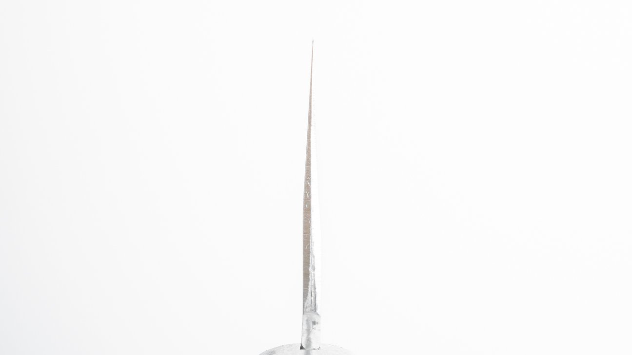 Hitohira NM Nashiji Santoku 170mm Pakka Handle