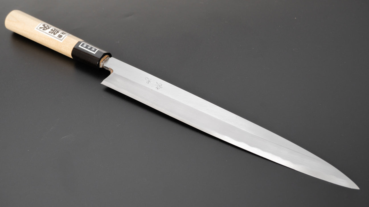 Morihei Munetsugu White #2 Yanagiba 240mm Ho Wood Handle