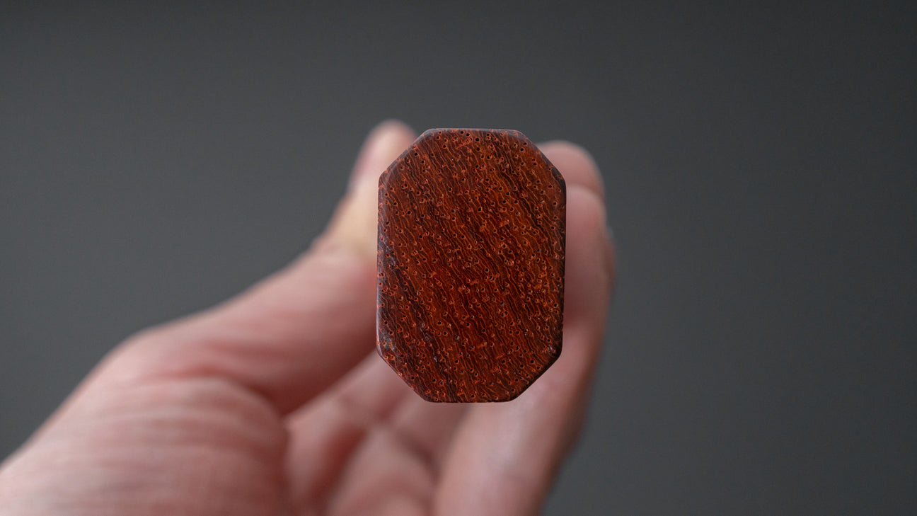 Hitohira TD Blue #2 Stainless Clad Kurouchi Gyuto 210mm Padauk Handle