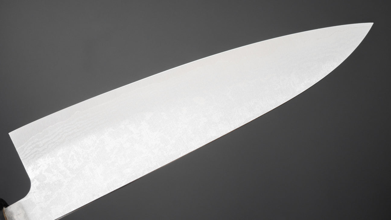 Hitohira Setsu Forged VG-10 Damascus Petty 140mm Jutan Handle