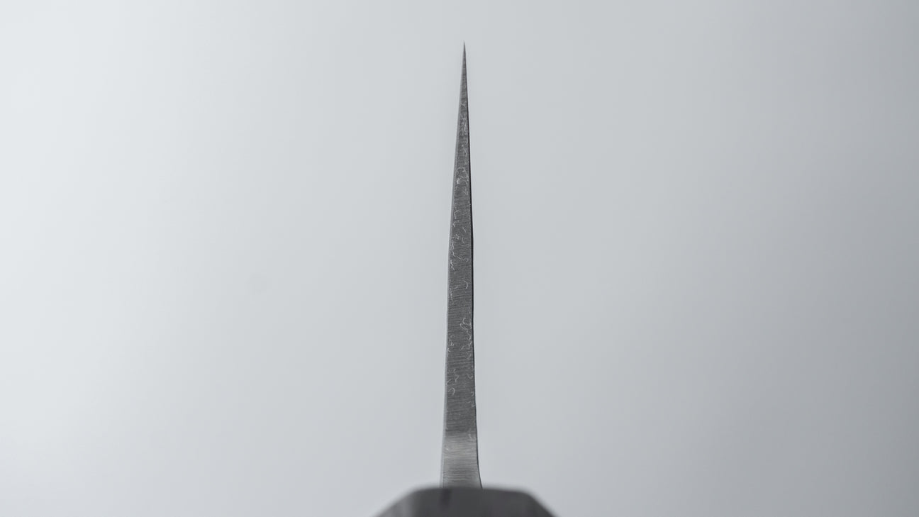 Hitohira TD Blue #2 Stainless Clad Kurouchi Gyuto 210mm Padauk Handle