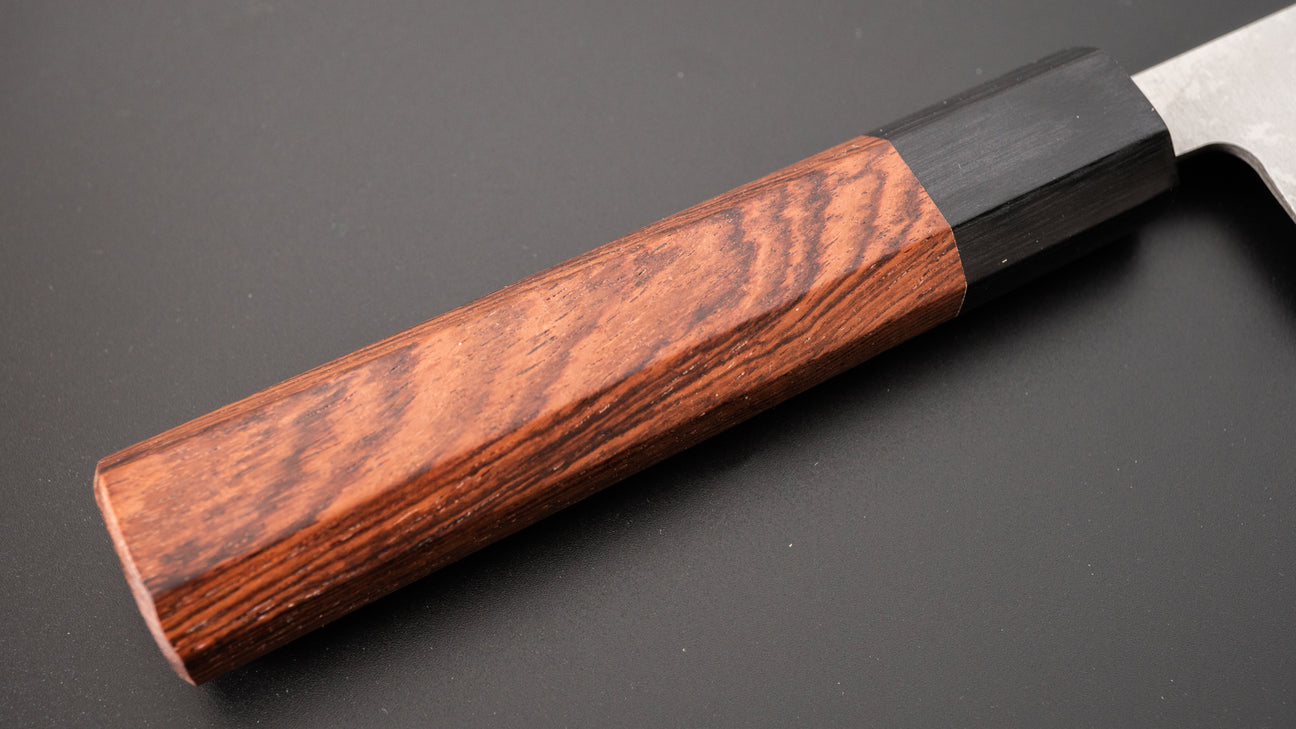 Hitohira Setsu Forged VG-10 Damascus Petty 140mm Jutan Handle