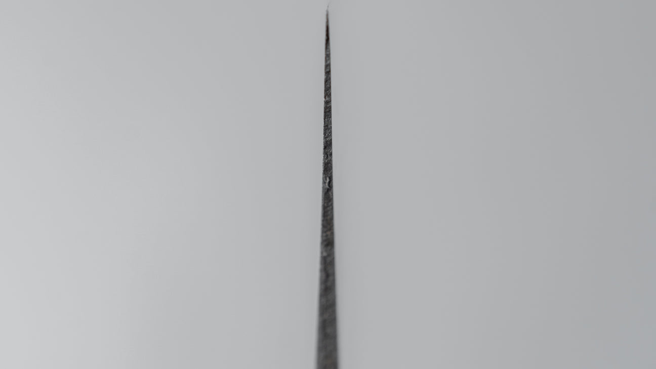 Hitohira Setsu gesmeed VG-10 Damascus Santoku 165 mm Jutan-handvat