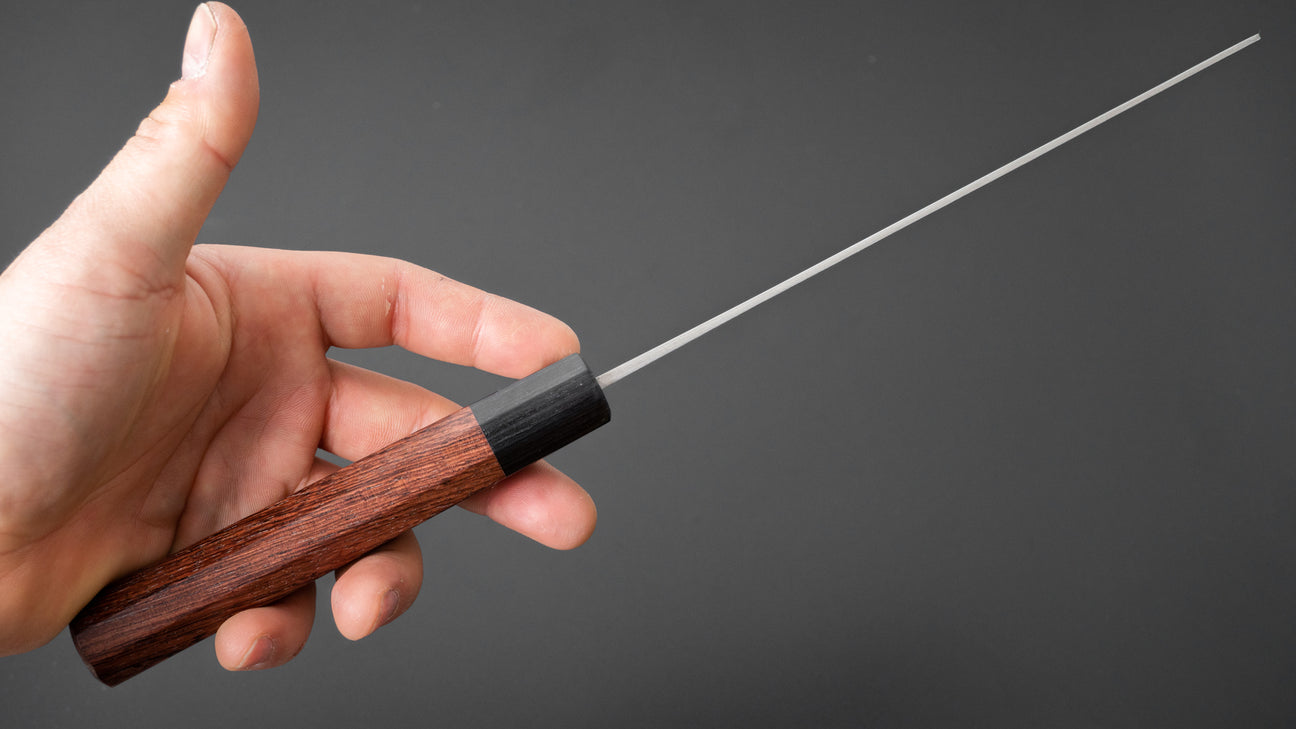 Hitohira Setsu Forged VG-10 Damascus Nakiri 165mm Jutan Handle