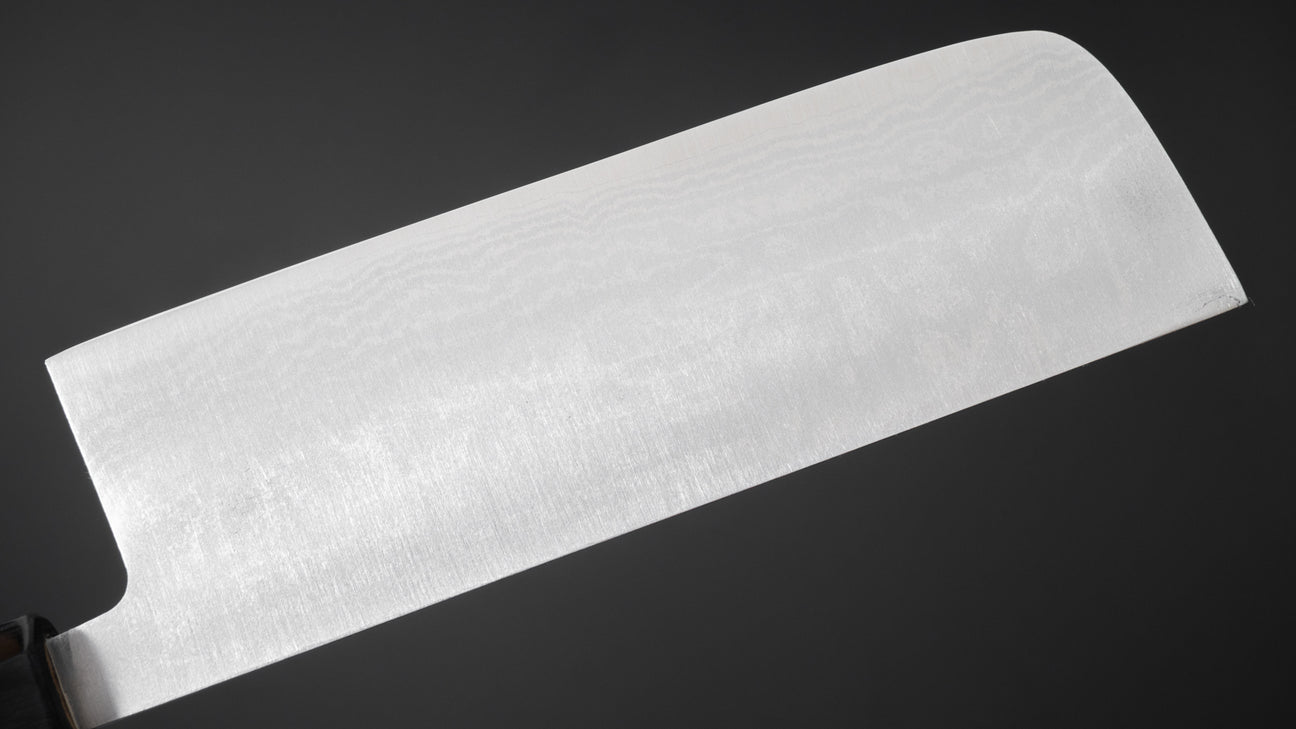 Hitohira Setsu Forged VG-10 Damascus Nakiri 165mm Jutan Handle