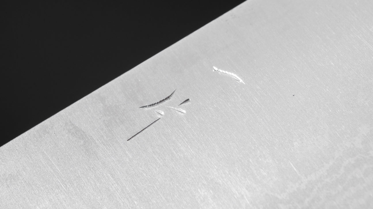 Hitohira Setsu Forged VG-10 Damascus Nakiri 165mm Jutan Handle