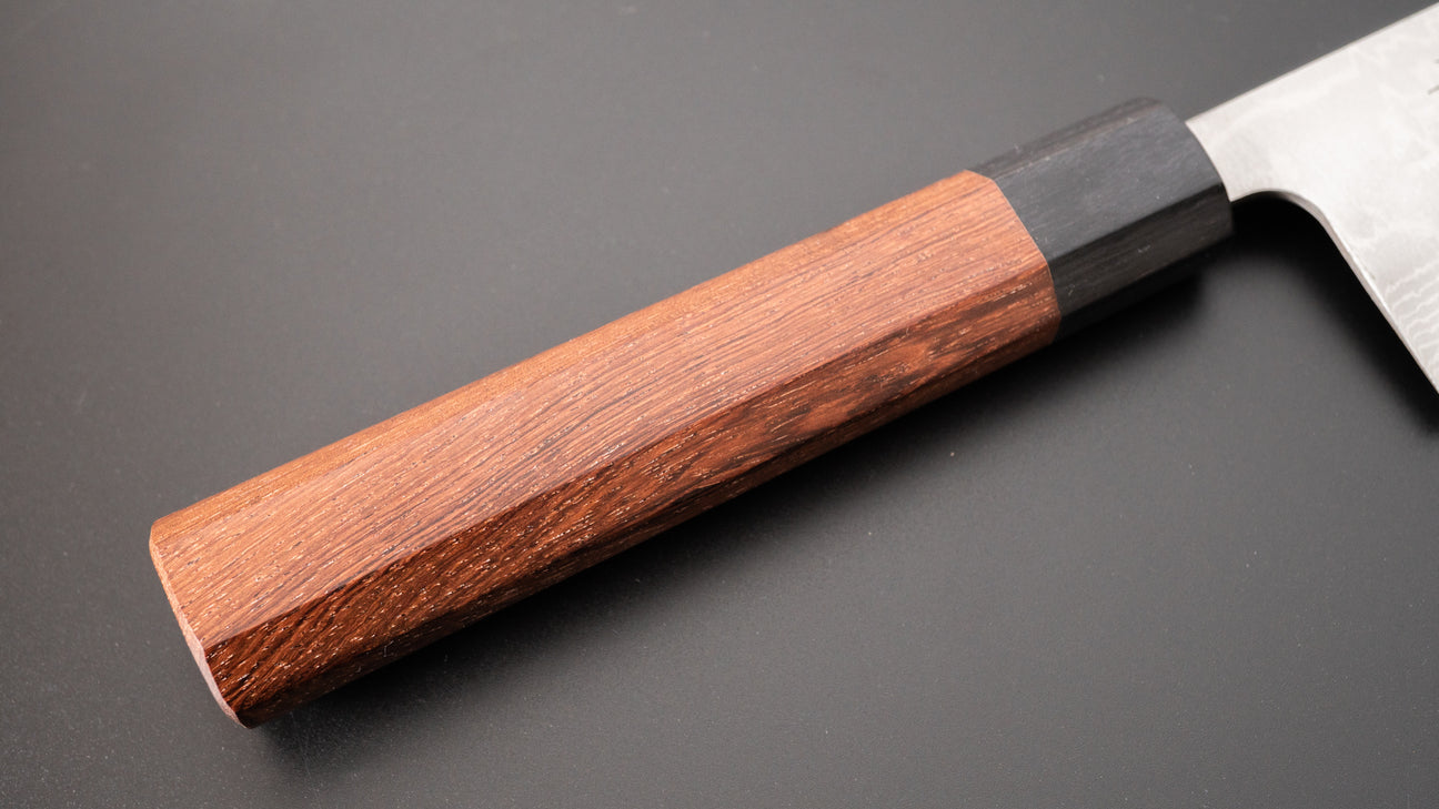 Hitohira Setsu Forged VG-10 Damascus Gyuto 210mm Jutan Handle