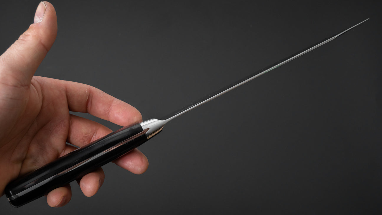 Hitohira FJ SG2 Kiritsuke Gyuto 210mm Linen Micarta Handle (Mirror Polished)