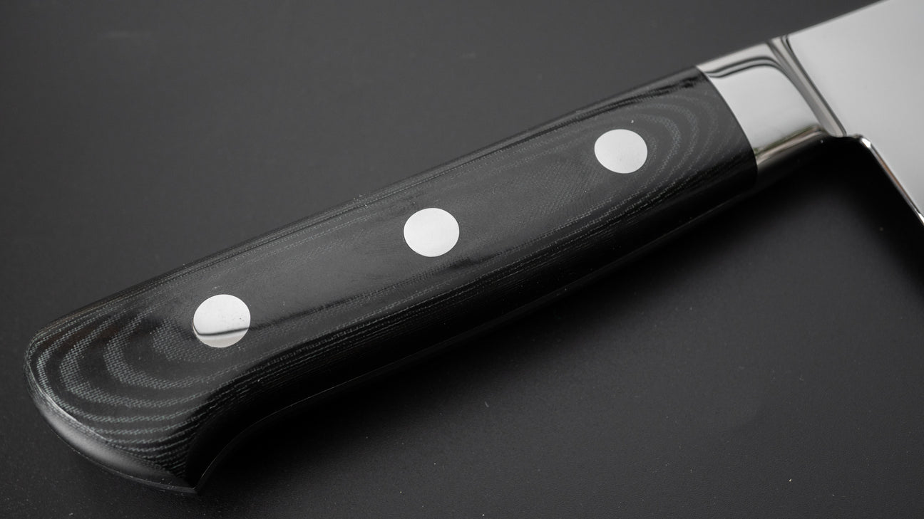 Hitohira FJ SG2 Kiritsuke Gyuto 210mm Linen Micarta Handle (Mirror Polished)