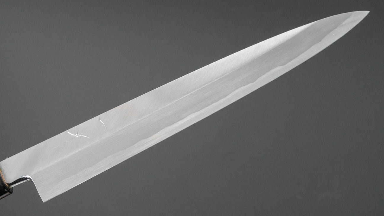 Hitohira Kikuchiyo Manzo White #3 Yanagiba 210mm Ho Wood Handle (D-Shape)