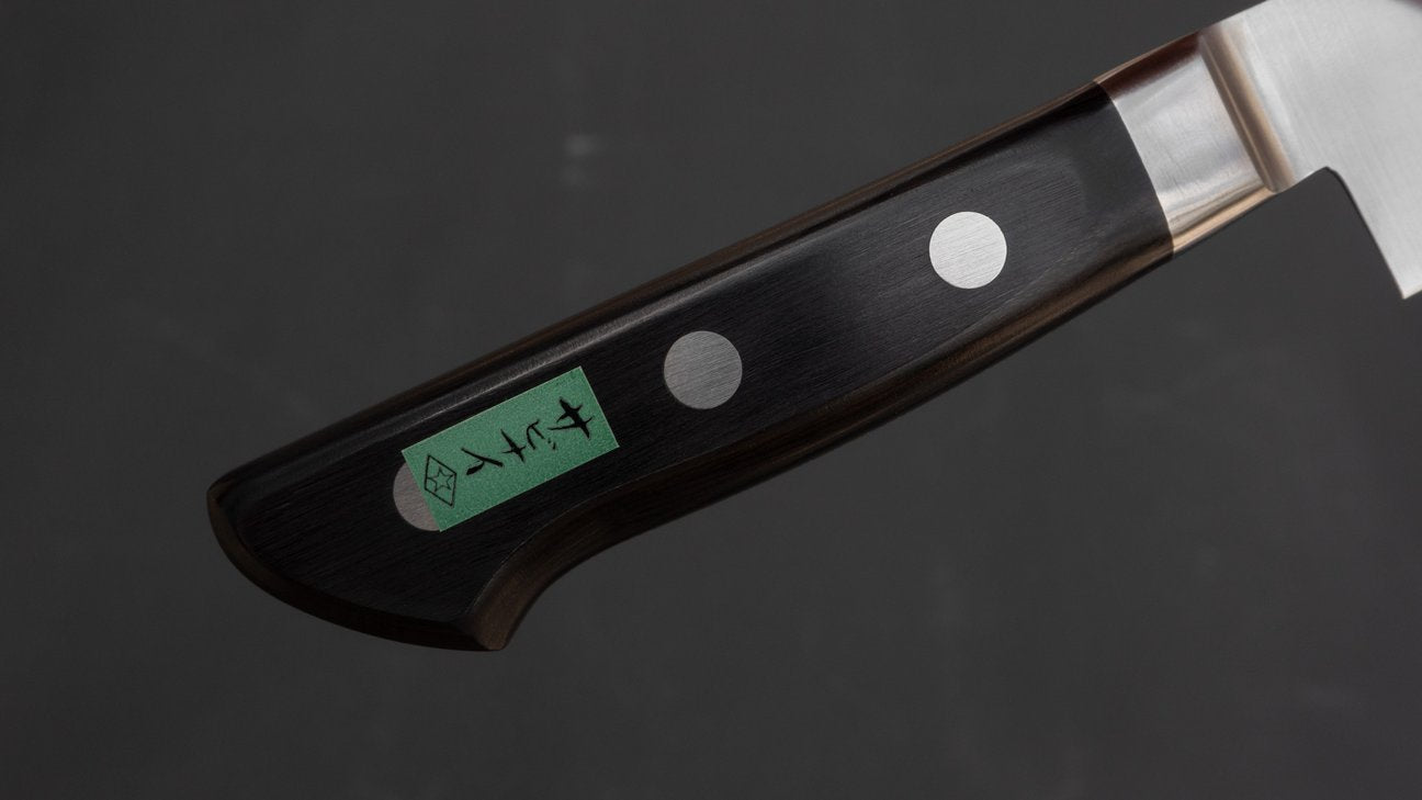 Morihei Hisamoto INOX Sujihiki 240mm Pakka Handle