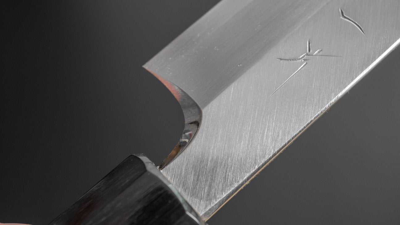 Hitohira Kikuchiyo Manzo White #3 Left-Handed Yanagiba 240mm Ho Wood Handle