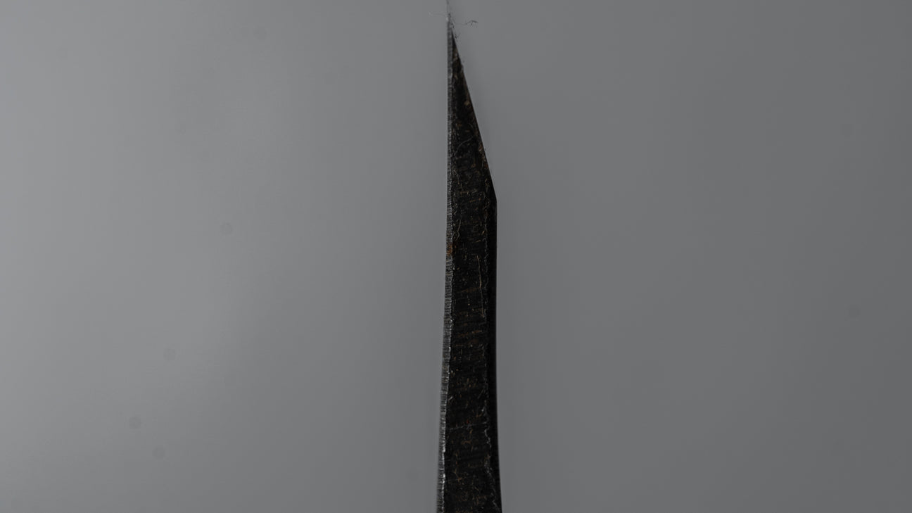 Morihei Yoshitomo Left-Handed Deba 135mm Poplar Handle