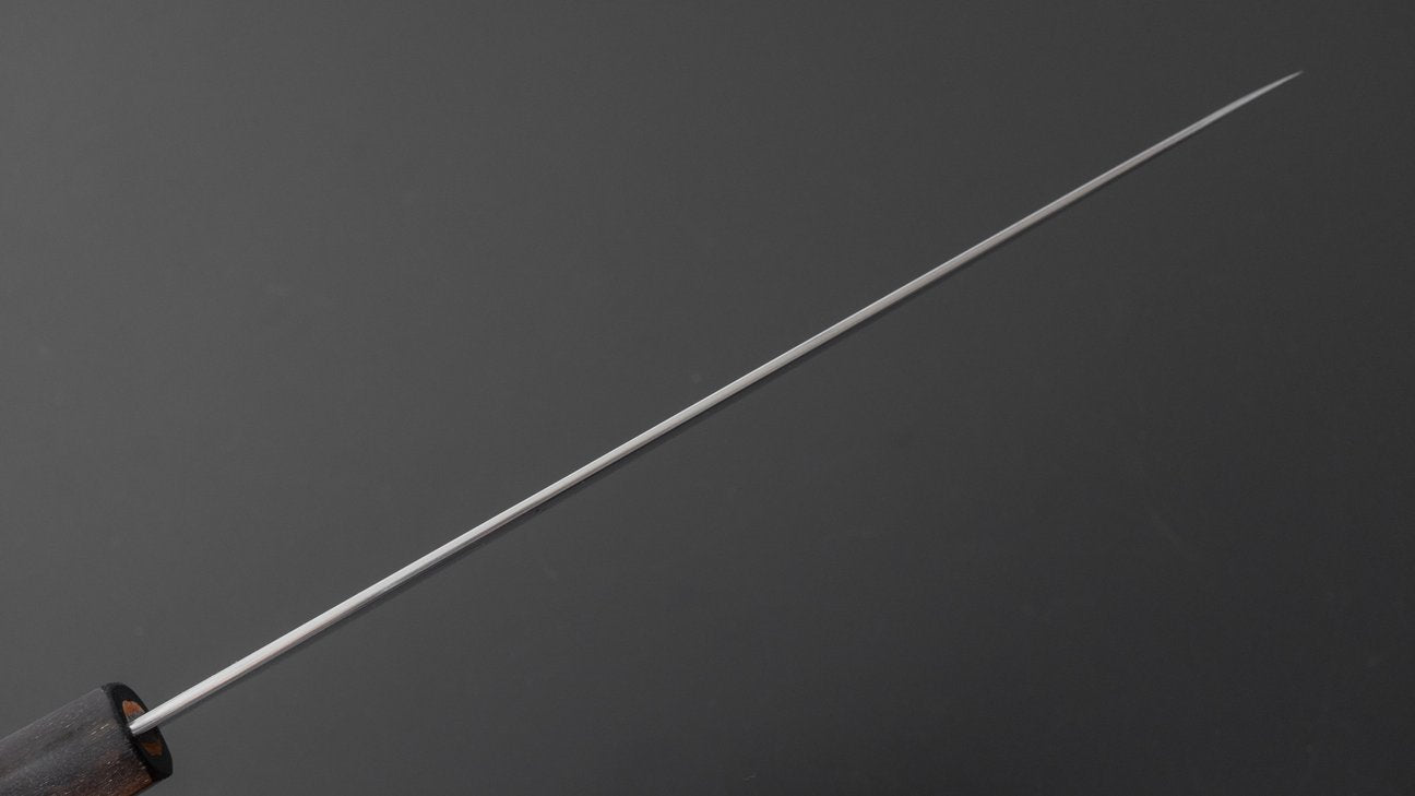 Hitohira Kikuchiyo Kyuzo Blue #2 Migaki Gyuto 240mm Cherry Wood Handle