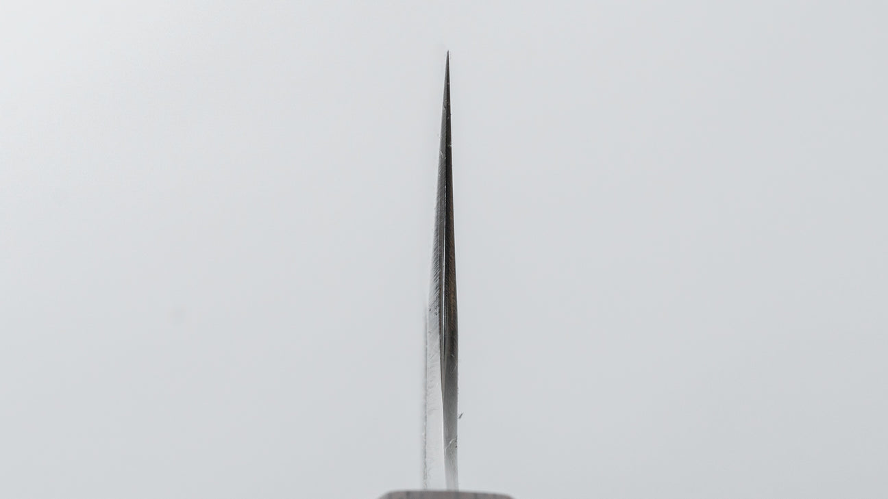 Hitohira Togashi Wit #2 Kurouchi Santoku Tagayasan-handvat