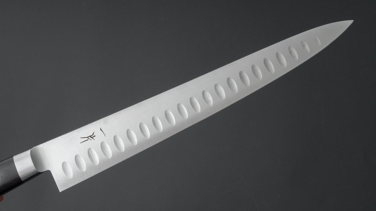 Hitohira FJ VG-1 Sujihiki 240mm Pakka Handle (Dimple)