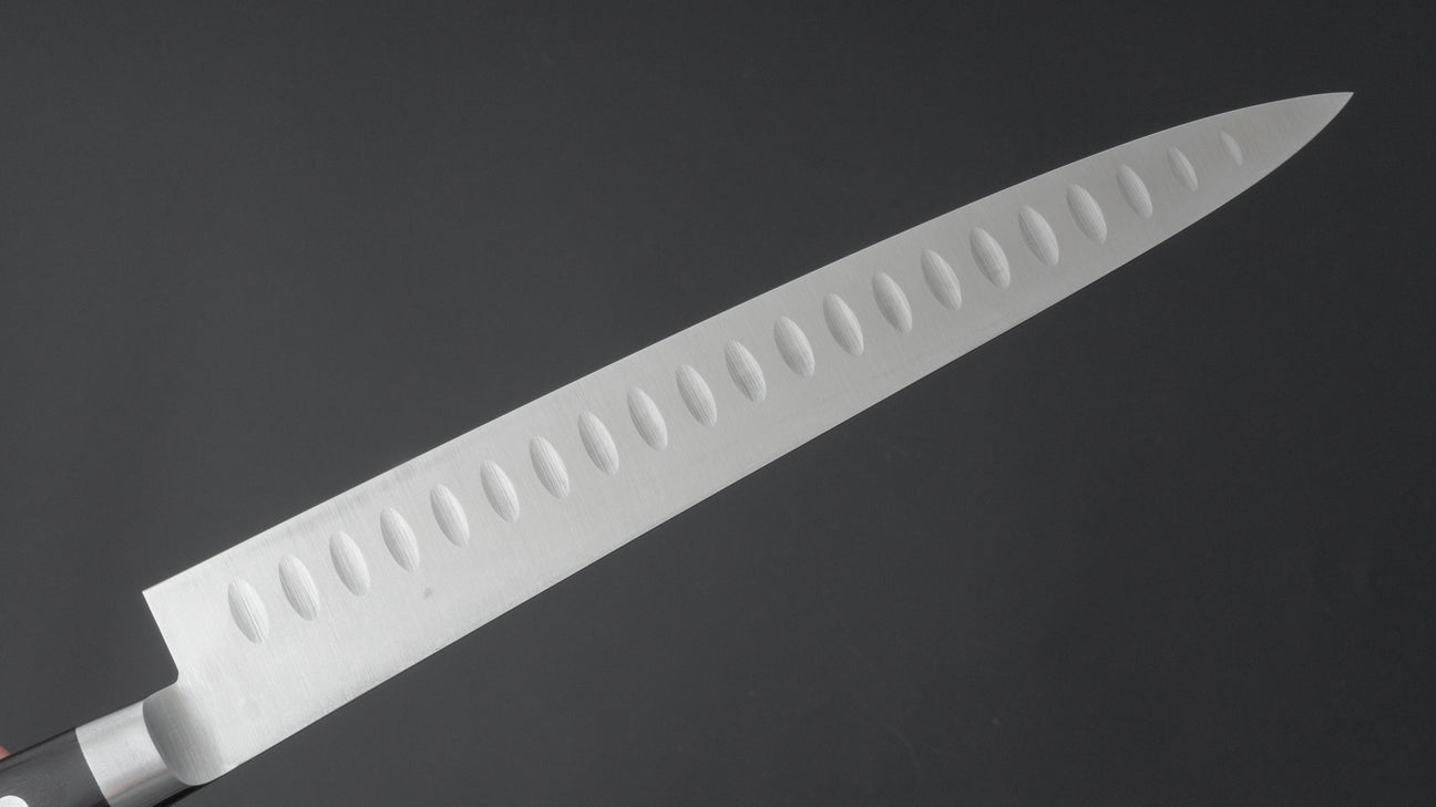 Hitohira FJ VG-1 Sujihiki 240mm Pakka Handle (Dimple)