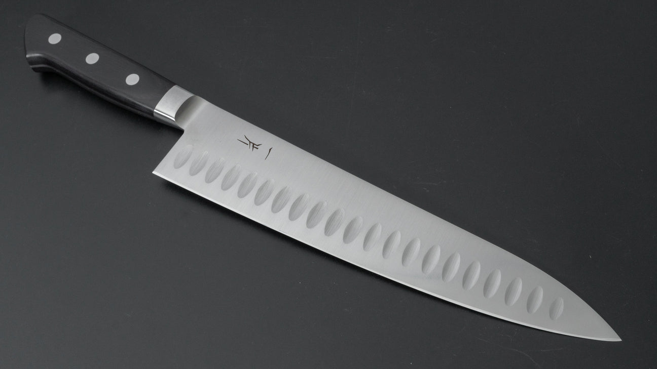 Hitohira FJ VG-1 Gyuto 240mm Pakka Handle (Dimple)