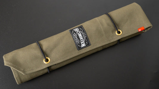 HI-CONDITION Hanpu Canvas 6 Pockets Knife Roll OD