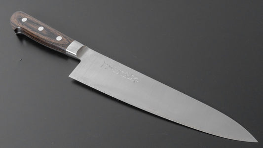 Hitohira Imojiya ST SG2 Gyuto 210 mm Pakka-handgreep