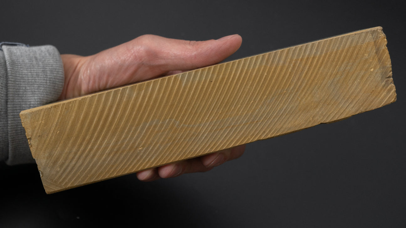 Hitohira geplukt Shobudani natuursteen (nr. 0011)