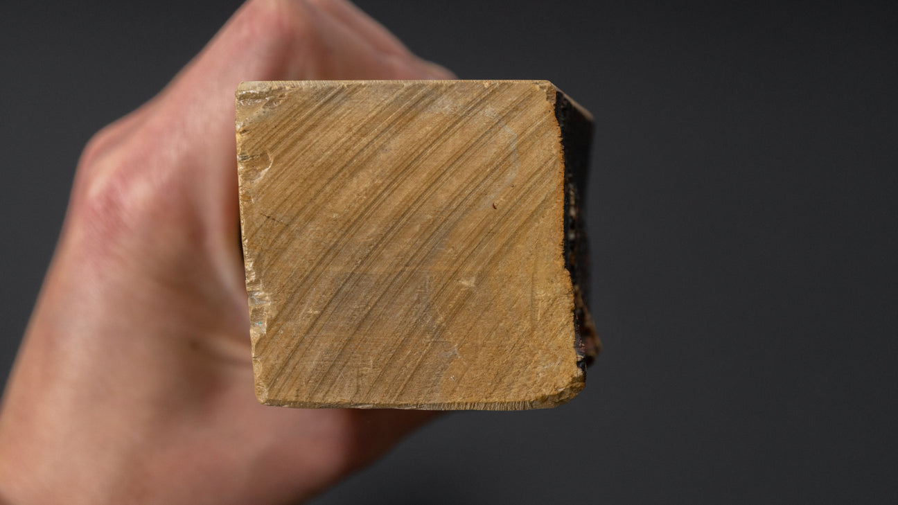 Hitohira geplukt Shobudani natuursteen (nr. 0011)