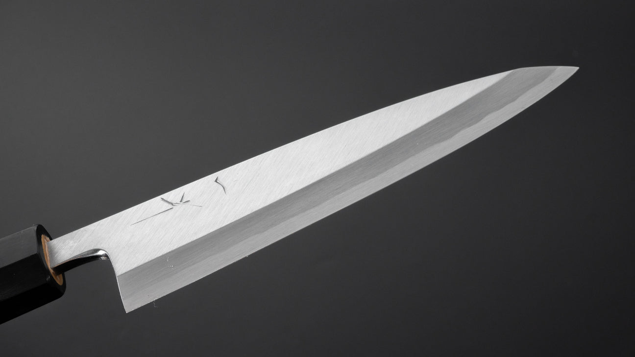 Hitohira Kikuchiyo Manzo Blue #2 Kaisaki 135 mm Ho houten handvat (Saya)