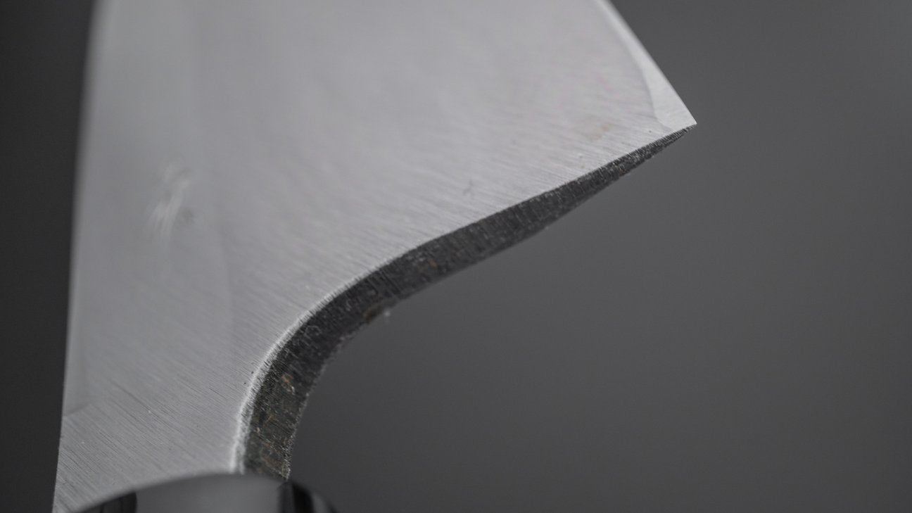 Morihei Yoshitomo linkshandige Deba 150 mm populieren handvat