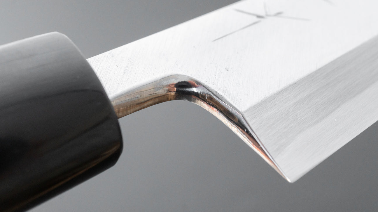 Hitohira Kikuchiyo Manzo Wit #3 Kaisaki 135 mm Ho houten handvat (D-vorm)