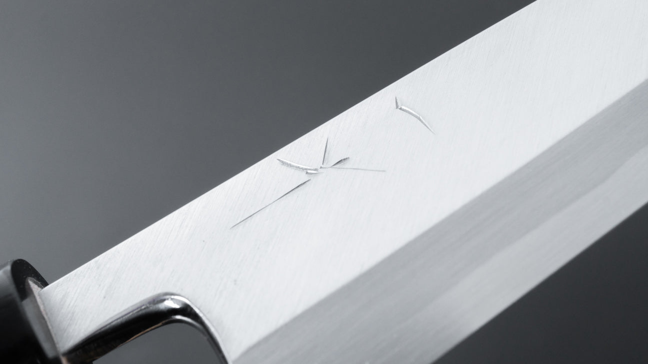 Hitohira Kikuchiyo Manzo Wit #3 Kaisaki 135 mm Ho houten handvat (D-vorm)