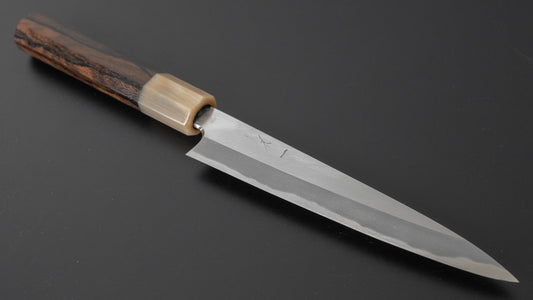 Hitohira Tanaka Kyuzo Blue #1 Migaki Petty 150mm Ziricote Handle