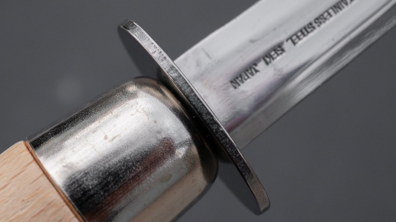 Hitohira Seki Stainless Oyster Knife Large