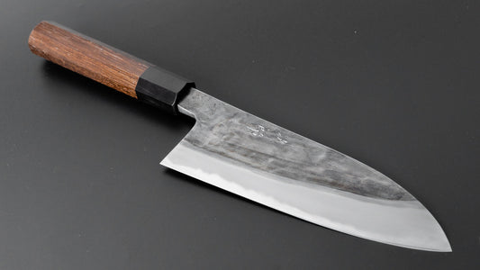 Jiro Tsuchime Wa Santoku 165mm Taihei Tagayasan Handle (#364)