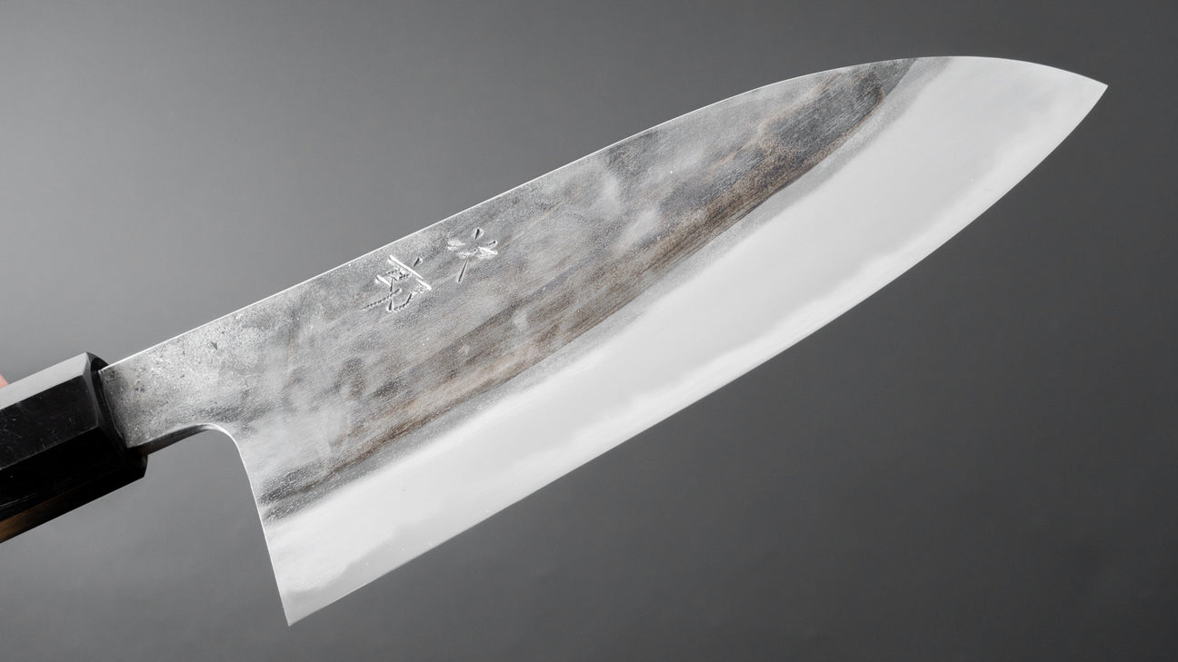 Jiro Tsuchime Wa Santoku 165 mm Taihei Tagayasan-handvat (#364)