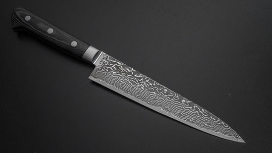 Hitohira FJ SG2 Nickel Damascus Petty 150mm Linen Micarta Handle