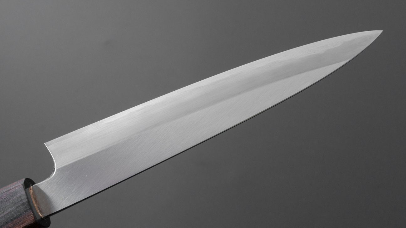 Hitohira Kikuchiyo Kyuzo Wit #2 Migaki Petty 150 mm kersenhouten handvat