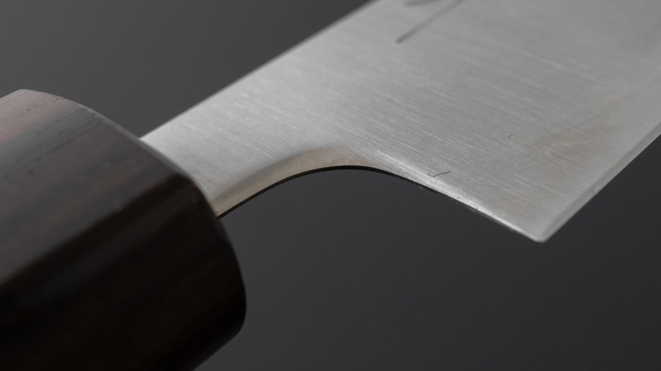 Hitohira Futana SB Migaki Petty 135mm Cherry Wood Handle