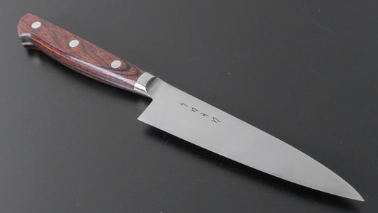 Hitohira KH Stainless Petty 120mm Imitation Mahogany Handle