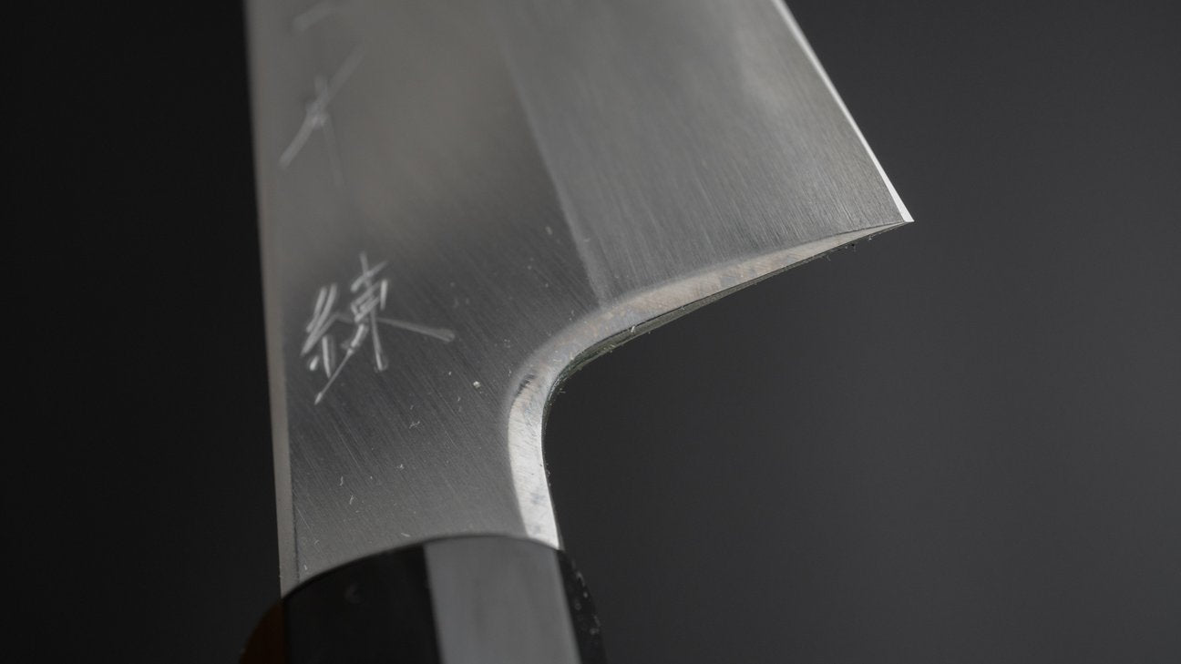 Hitohira Kikuchiyo Ren Blue #2 Gyuto 210mm Ho Wood Handle