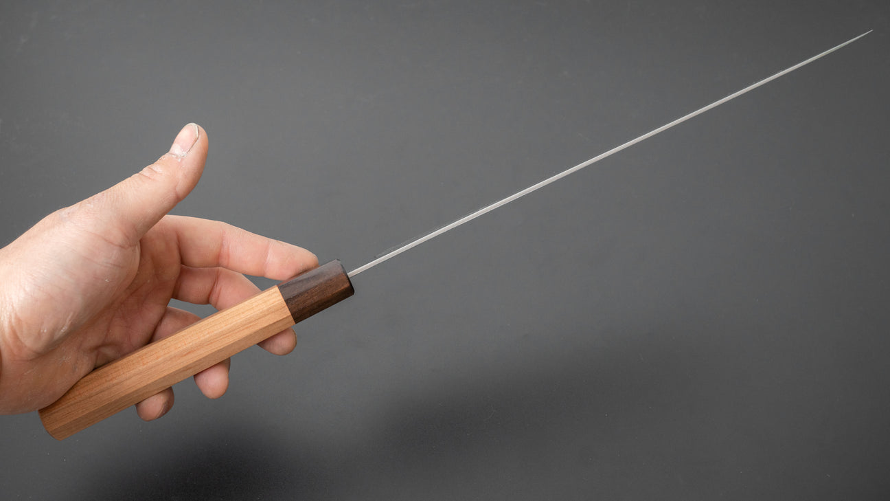 Hitohira Futana SB Migaki Sujihiki 270mm Cherry Wood Handle
