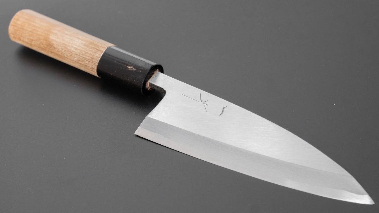 Hitohira Gorobei Blue #2 Deba 120mm Ho Wood Handle