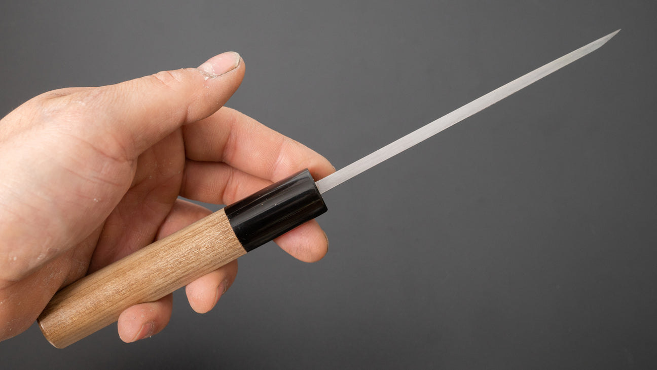 Hitohira Gorobei Blue #2 Deba 120mm Ho Wood Handle