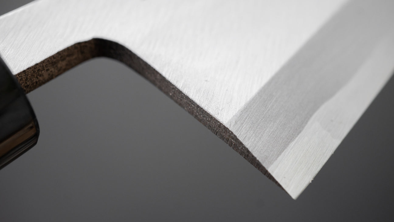 Hitohira Gorobei Blue #2 Deba 120mm Ho Wood Handle