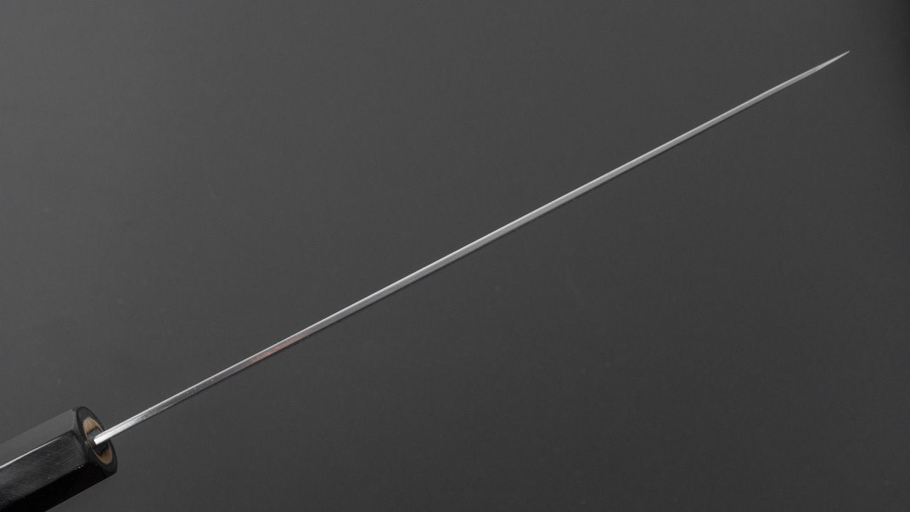 Hitohira Togashi Wit #1 Roestvrij bekleed Gyuto 210 mm Ho houten handvat