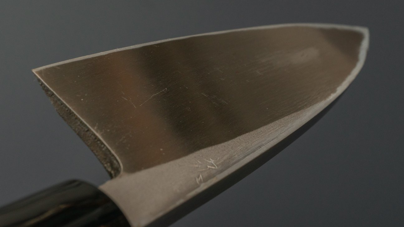 Morihei Yoshitomo Deba 120mm Poplar Handle