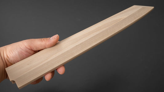 Hitohira Mumei Ho Wood Saya Kiritsuke Yanagiba 300mm