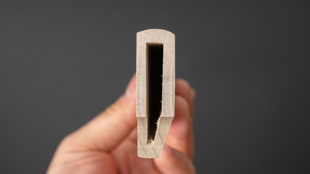 Hitohira Mumei Ho Wood Saya Kiritsuke Yanagiba 300mm