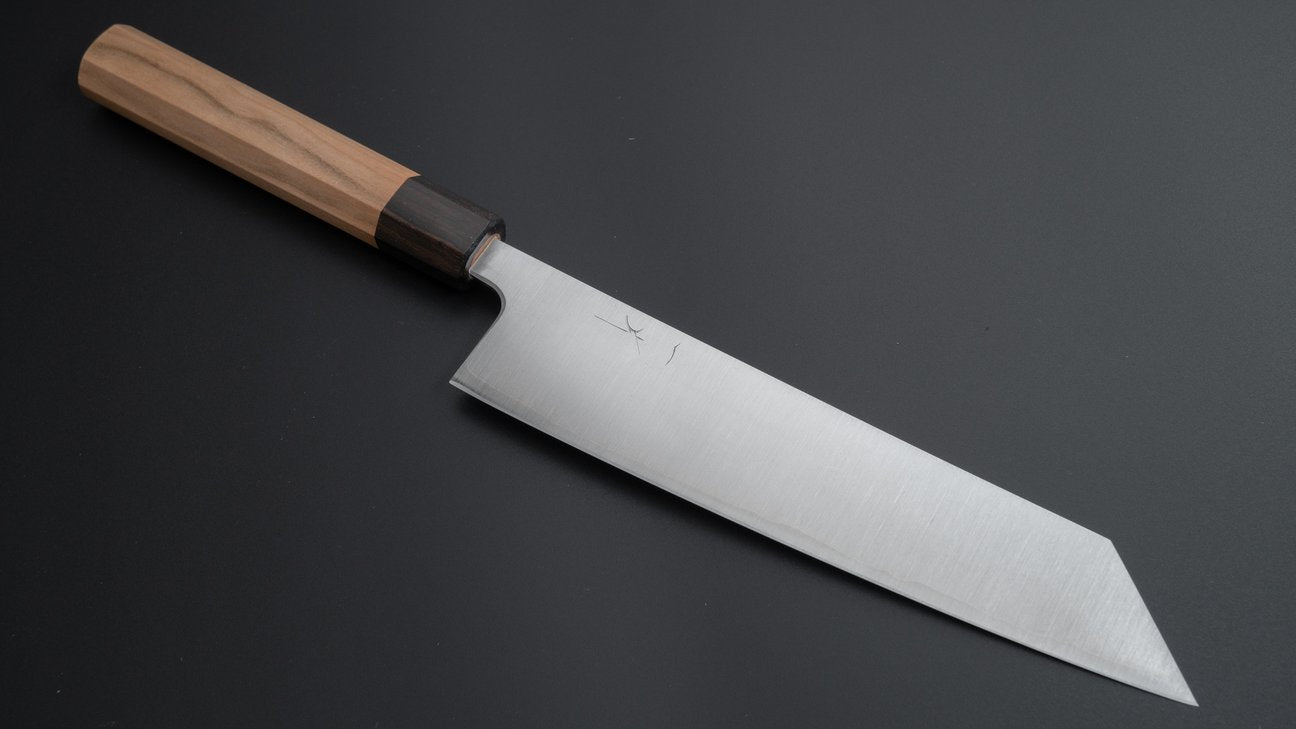 Hitohira Futana S3 Migaki Kiritsuke Gyuto 210mm Cherry Wood Handle