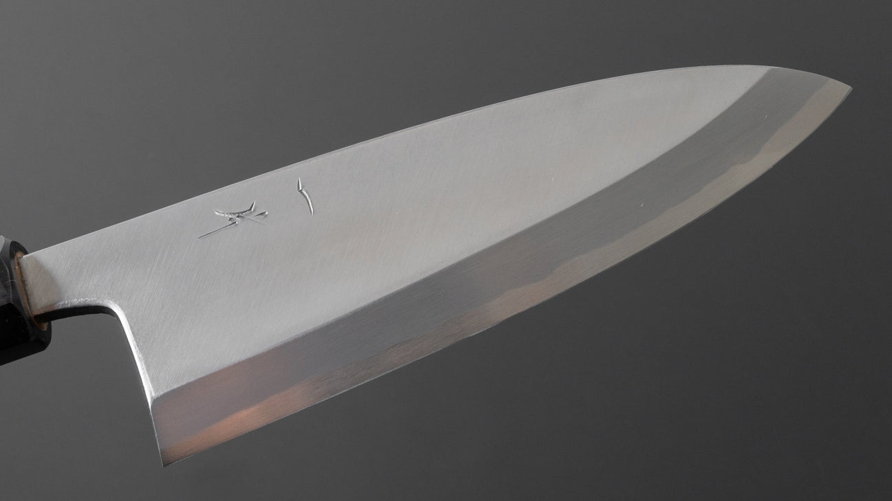 Hitohira Kikuchiyo Manzo Blue #2 Deba 150mm Ho Wood Handle (Saya)