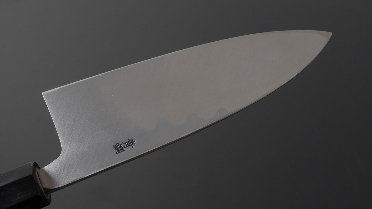 Hitohira Kikuchiyo Manzo Blue #2 Deba 150mm Ho Wood Handle (Saya)